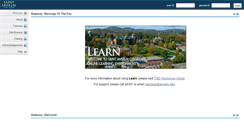 Desktop Screenshot of learn.anselm.edu