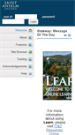 Mobile Screenshot of learn.anselm.edu